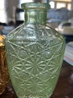 Vintage Brown   Green Decorative Glass Bottles 6      7    Excellent Condition