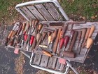 Vintage Wood Handle Tool Lot