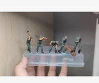 New 3d Printing 1 72 World War Ii German Soldier 5 Person Model Unpainted