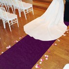 Aisle Runners For Weddings Purple Aisle Runner 15ftx2ft Aisle Floor Runner We   