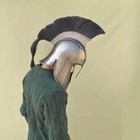 Greek Achilles Spartan Helmet Movie King Leonidas Medieval Roman Liner