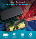 Timovo Carrying Case For Nintendo Switch 2   2025   Large Capacity   Hard Shell