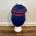 Pabst Blue Ribbon Beanie Hat Cap Pbr Logo Blue Red Striped Winter Beer New