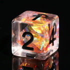            phoenix Reborn Dice Set   Poly Rpg Dnd Dungeons Dragons Ad d Pathfinder D20