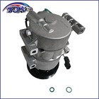 New Ac Compressor W 6-groove  pulley For Hyundai Accent Kia Rio 2012-2017 L4 1 6l