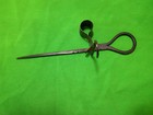 Antique Miners 8-1 2  Sticking Tommy Candle Holder Hand Made Candlestick