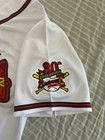 Chipper Jones Atlanta Braves 1995 World Series Home White Jersey Men s