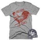 Awesome Sauce Funny Chicken Shirt Sriracha Shirt Hot Sauce Novelty Vintage Gift
