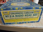 Antique  Stromberg-carlson Headset Headphones No  2-a In Box