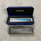 Hohner Blues Harp Diatonic Harmonica Key G 10-hole With Blue Case Made Germany