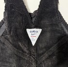 Vintage Oshkosh Black Corduroy Overalls Toddler Size 4t Made In Usa Nwt New