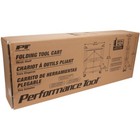 Olympia Tools 85-188 Pack-n-roll Folding Collapsible Service Cart  200lb Black