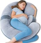 Pregnancy Pillow E Shaped Full Body Maternity Support Pillow For Pregnant Women