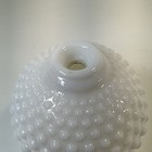Antique Hobnail Milk Glass Lightning Rod Ball Sphere Globe  Weather Vane