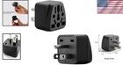 2 Pack Us Travel Plug Adapter  Uk Au cn To Usa Grounded 3 Prong Power Convert