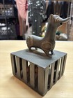 Bronze Foot Scratcher  Primitive Animal Design 