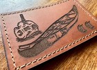 Fog Forward Observations Group X Bald Bros   canoe Club  Leather Patch