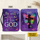 Customized Jesus Cross Butterfly Bible Cover Be Still   Know That I Am God Xmas