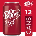 Dr Pepper Soda Pop  12 Fl Oz  12 Pack Cans - Free Shipping