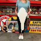 Vintage Style Metal Sign Gmc Trucks Not Porcelain 30x12 Made Usa