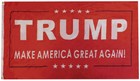 Trump Make America Great Again  Red 100d Woven Poly Nylon 2-sided 3x5 3 x5  Flag