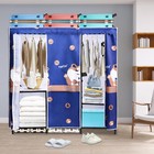 66  Portable Heavy Duty Clothes Closet Wardrobe Clothes Large Storage Organizer
