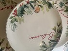 Lot Of 7 Better Homes And Gardens Winter Botanical 9    Salad Plates
