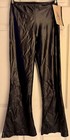 Leo   s Dancewear Jazz Child Large Black Shiny Wet Look Boot Leg Dance Pants Sz Cl