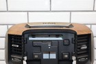 2020 Ram 3500 5th Gen Longhorn Radio Bezel  woodgrain   Rose Gold 
