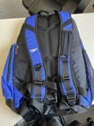 Speedo 35l Teamster Large Swim Backpack With Dirt Wet Bag Compartment Blue Logo