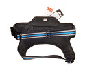 Nwt Doggy Tales Dog Harness Soft Mesh Fabric Reflective Black Blue Size 50