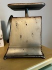 Vintage Inspired Grocery Scale Clock Primitive Farmhouse Rustic 7x8x10