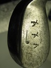 Tom Stewart Antique Vintage Wood Shaft Smooth Face  Anti Shank Golf  Club