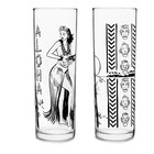  1  Libbey Tiki Kahiko Zombie Glass  Clear  13 5 Ounce