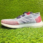 Adidas Pureboost Go Womens Size 7 Gray Purple White Running Shoes Sneakers