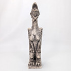 Vintage Gothic Gargoyle Statue Winged Long Neck 12  Gothic Decor Sculpture