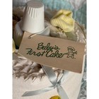 Vintage Baby Shower Diaper Cake With Original Tag     Preserved 1983 Keepsake