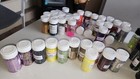 Huge Mixed Lot Bulk Of Multicolor Glitter Multicolor Craft Supplies 179 Jars