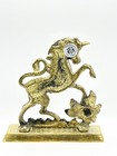 Brass Unicorn Horse Statue Figurine Tall Vintage England House Of Global Art 5   