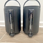 Zojirushi 2 5 Liter  Thermal Gravity Pot Beverage Dispenser Ayae-25n Lot Of 2