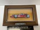 Vintage Black   White Scotch Whiskey Indy 500 Race Car Winners 3d Car Sign
