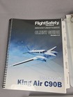 King Air C90b Flightsafety Pilot Training Manuals C90a Flash Cards Handbook