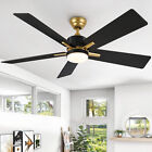 52 Inch Ceiling Fans With Lights Remote   App Control Indoor Outdoor Ceiling Fan