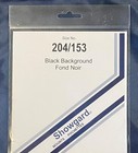 Showgard Stamp Black Mounts Size 204 153 - 5 Strips - Free Usa Shipping