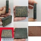 Rare Jasper  Ancient Rare Roman Engraving Stone King   Servants  Seal Stamp