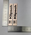Heresy Badge Logo Emblem Copper Color Pair With 3m Adhesive 