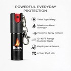 Burn Pepper Spray 0 5oz Police Strength Self Defense Oc With Holster Case