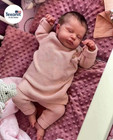 20  Reborn Baby Doll Girl Body Vinyl Newborn Sleeping Baby With Accessories