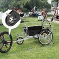 Multi-function Bicycle Cargo Trailer With Bike Connection