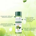 Biotique Cucumber Pore Tightening Refreshing Toner With Himalayan Water 120ml